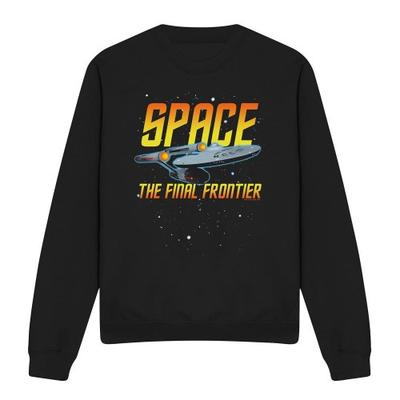 STAR TREK Унисекс Взрослый Космический Свитшот