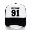 Кепка-бейсболка SHEERAN 91 Print модная Повседневная сетчатая кепка-тракер летняя Регулируемые солнцезащитные кепки унисекс кепки-snapback