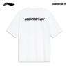 Li-Ning Уличная unisex футболка с коротким рукавом из чистого хлопка серии CF