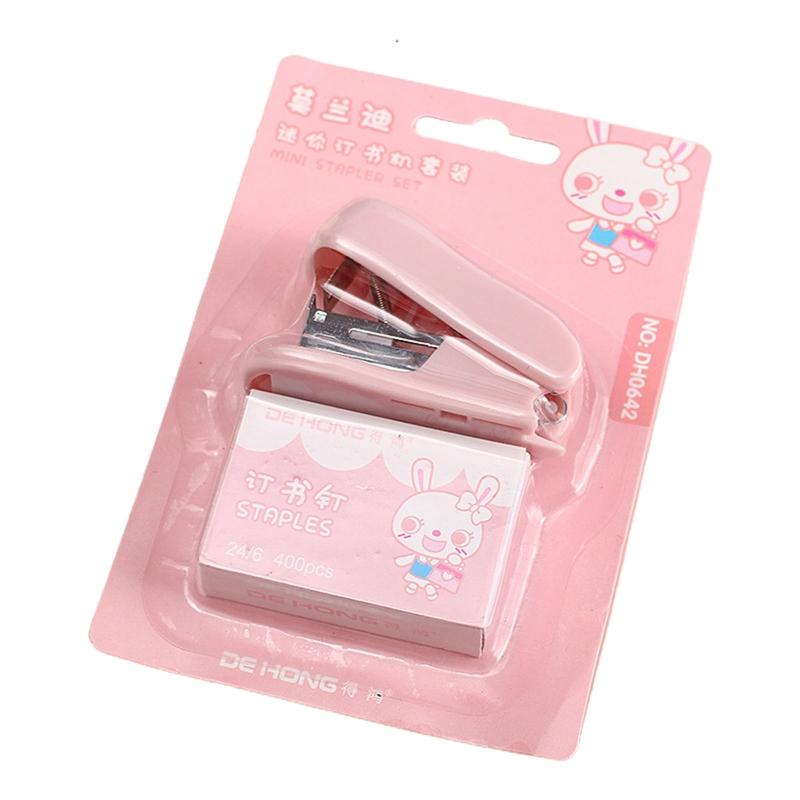 Ручной степлер Мини-набор офисных степлеров 400 шт. 24/6 для скоб В комплекте для дома, школы, офиса, бизнеса 20 листов Capa