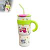 Large Capacity Vacuum Insulated Straw Tumbler With Stainless Steel Body For Outdoor Activities