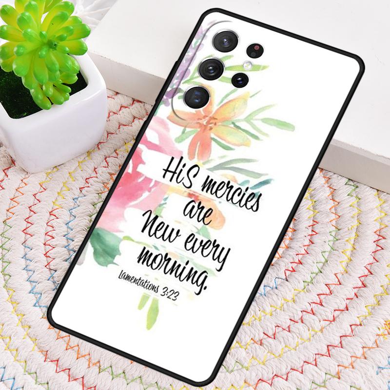 Христианская Библейская Чехол для Телефона для Samsung Galaxy note 10 pro S26 Ultra S23 S24 FE S25 S21 S22 PLUS ударопрочный Чехол