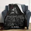 We'Re A Team Skull Roses Home Customize Your Name Blankets Soft And Cozy Lightweight For All Seasons Perfect For Picnics Sofa Office Bed Living Room