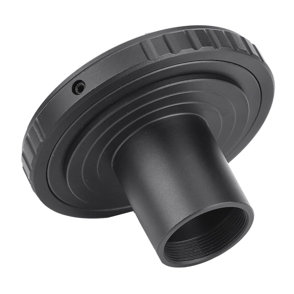 Metal Adapter Ring 23.2mm T Mount Microscope Eyepiece for Nikon AI Mounts SLR Camera