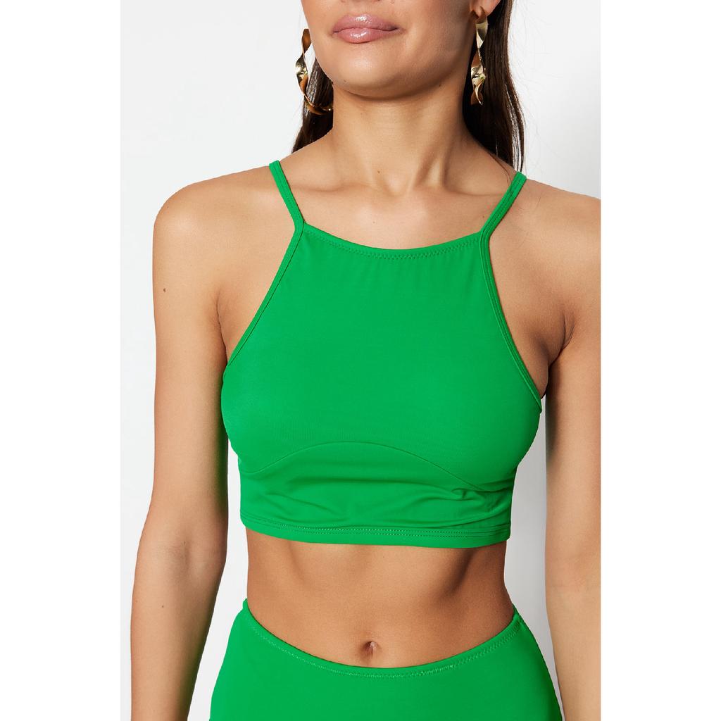 Черный лиф бикини с вырезом халтер Tbess21bu0027