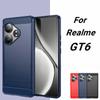 Для Realme GT 6 Чехол Realme GT 6 5G Чехол Ударопрочный Силиконовый Роскошный Матовый Защитный ТПУ Телефон Задняя Крышка Для Realme GT 6