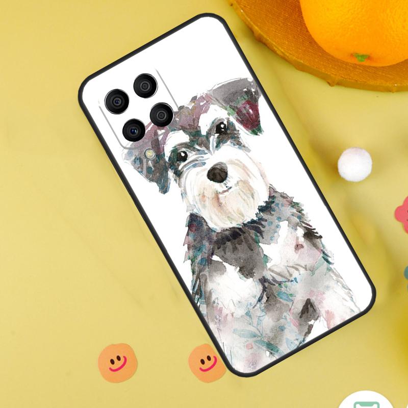 Милые собаки Шнауцер Чехол Для Samsung Galaxy M15 M35 M55 M11 M14 M34 M54 M31 M13 M53 M51 M12 M32 M52 M16 M36 M56