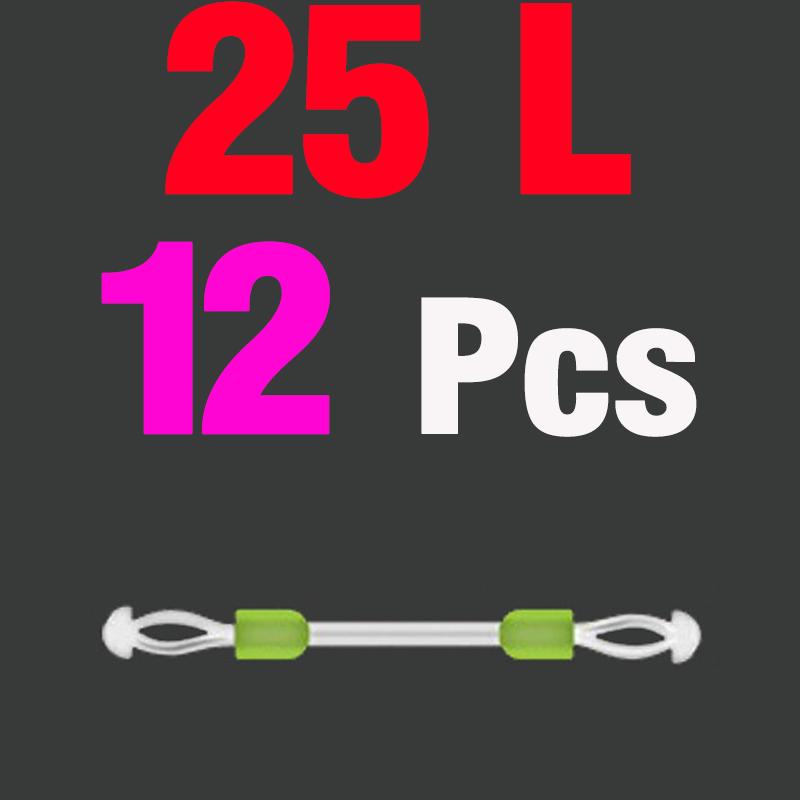 MNFT 12Pcs Fishing Line Space Bifurcation Bean Sub-line Anti-Winding Bifurcation Fishing Line Hook Separator Double