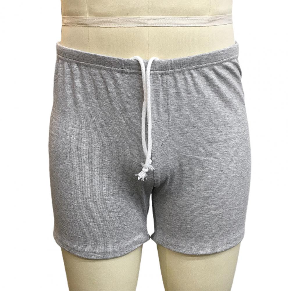 2025 брюки длиной до колена, мужские летние шорты на шнурке, облегающие, выше колена, однотонные, пляжные, спортивные, повседневные шорты