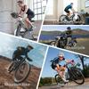 Mens Cycling Shorts With Gel Pad Chamois Road Bike Commuting Running Breathable Quick-Dry Compression Underwear