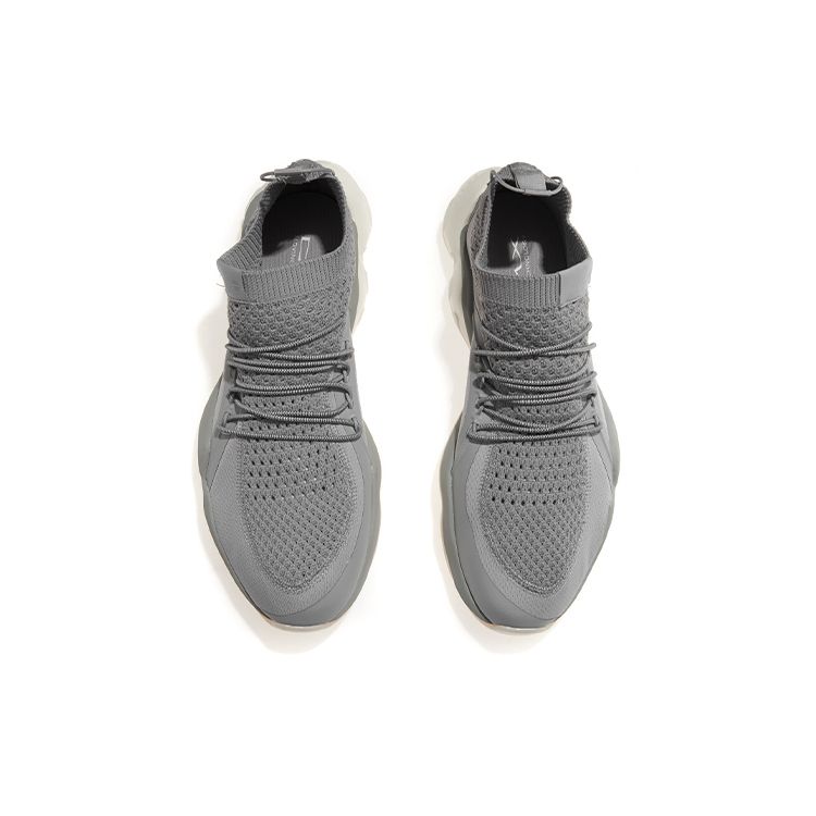 Reebok Dmx Fusion Classic Нескользящие Прочные Низкие Беговые Кроссовки Унисекс Кроссовки Серый CM9651
