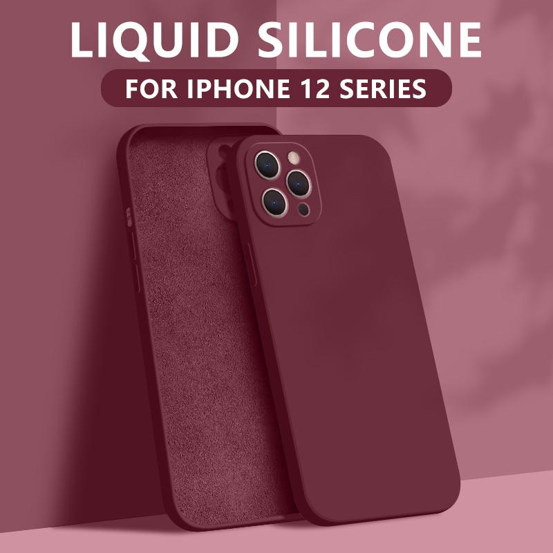 Силиконовый защитный чехол для смартфонов iPhone