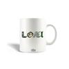 Ceramic Mug - MANIACASE - Loki Series Logo - 30cl - White - Dishwasher Safe