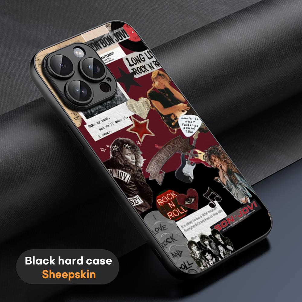 Personal BonS singer J-jovis poster Phone Case For iPhone 16 15 14 13 12 11 Plus Pro Max Limited Black hard case Sheepskin