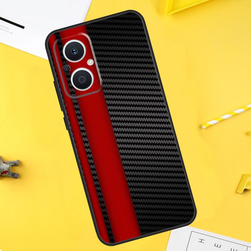 Чехол для OPPO Reno 7 8 Lite 8T 14F 13F 11F 12F 10 11 12 13 14 Pro OPPO Find X5 X6 X8 X9 Pro с рисунком под карбон