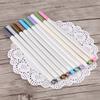 New 10Pcs Album Photo Metallic Color Marker Pens Colorful Ink DIY Scrapbook Card Making