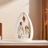 Holy Family Resin Figurine Nativity Advent Statue Joseph Virgin Mary Birth of