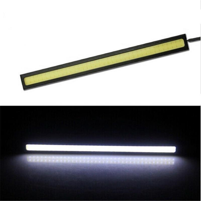 2 шт./1 шт. 17 см открытый водонепроницаемый яркий автомобильный DRL светодиодный противотуманный фонарь COB дневные ходовые огни