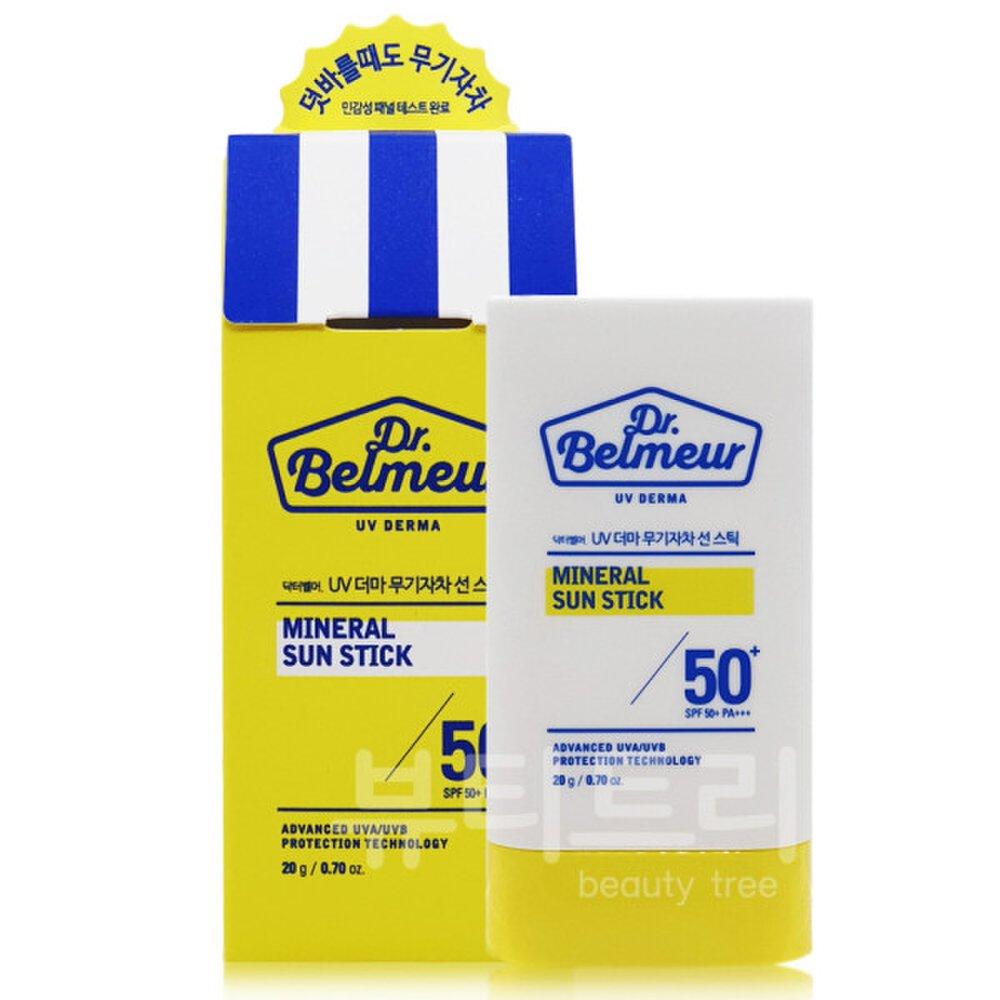 Dr. Belmeur UV Derma Неорганический солнцезащитный стик 20 г