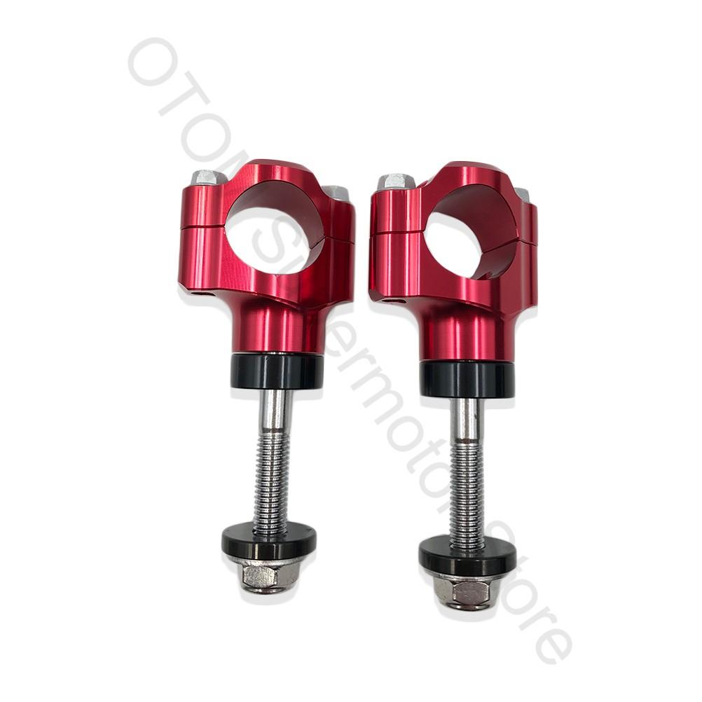 M10 M12 Зажим Руля Мотоцикла Регулируемый 1 1/8" 28 мм Алюминиевый Руль CNC Для KTM HUSQVARNA GASGAS HONDA YAMAHA KEWS BWM LONCIN