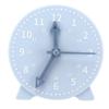 Mprince Clock Model Blue Learning Time Mathematics Teaching Aids with 3 Clock Hands for Primary