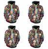 Fashion Womenmen New Rick And Morty 3d Print Casual Hoodie Tops Sweatshirt