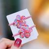 Kids Sequins Floral Elastic Hair Bands Rubber Band Hair Tie Princess Kawaii Hair Rope Headwear Girls Children Hair Accessories
