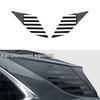 Black Rear Quarter Window Trim Sticker Decal For Chevrolet Equinox 2017+ US Flag