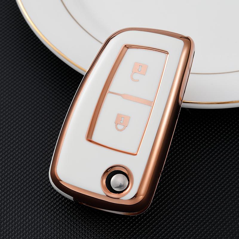 2/3/4 кнопки Мягкий ТПУ автомобильный складной чехол для ключей Защитная крышка для Nissan X-Trail Juke F15 Rogue Qashqai J11 Tiida Murano Maxima Quest аксессуары