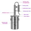 304 Stainless Steel Alcohol Distiller Large Capacity  Homemade Essential Oil Machine Household DIY Brewing Equipment