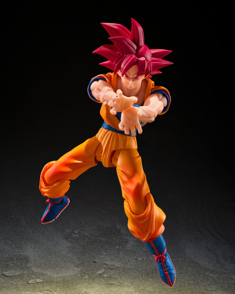 Bandai Tamashii Nations .H. Figuarts Dragon Ball Super - Ssg Son Goku - God Aura