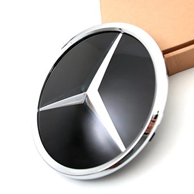 Новые C200 E200 Для Mercedes Benz Хромированные Черные Эмблемы в Стиле OE Для Mercedes Benz B C GLK W245 W204 X204 Высококачественный ABS Передний G