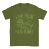 Vintage Toy Story Alien Pizza Planet T-Shirt Round Collar Cotton T Shirt Short Sleeve Tees Birthday Present Clothes Unisex