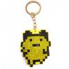 Tamagotchi Rhinestone Keychain Mametchi H6 X W5 X D2cm TG-RSK-MA,