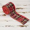 DIY Christmas Gift Bow Ribbon Lightweight Burlap Ribbon New Wired Ribbon