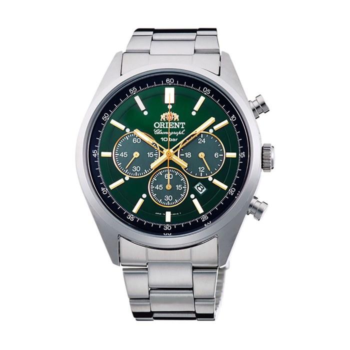 Orient Солнечные часы NEO70's WV0031TX Panda - Ярко-зеленые