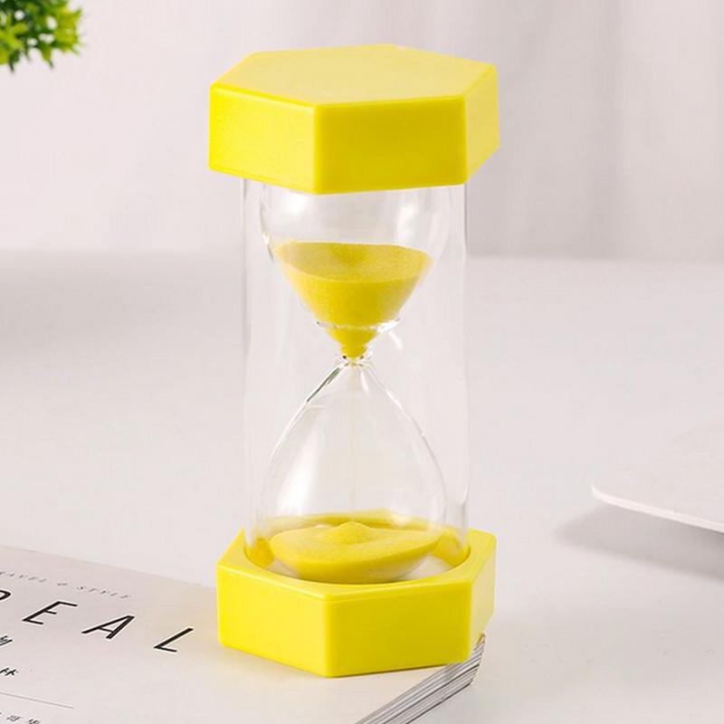 5-60 минут шестиугольные песочные часы с защитой от падения кухонный таймер дети учатся песочные часы новые поделки украшения подарок на день рождения