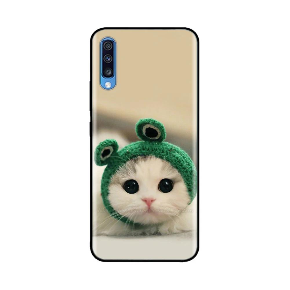 Ударопрочный чехол для Samsung Galaxy A70 Чехол Мягкий Силикон ТПУ Печатный Чехол для Samsung A70 Чехол A 70 A705F Funda Оболочка Задние Чехлы