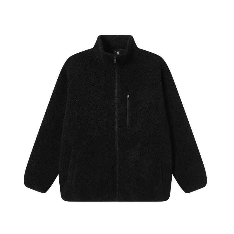 Men's Lamb Wool Lined Loose Jacket
