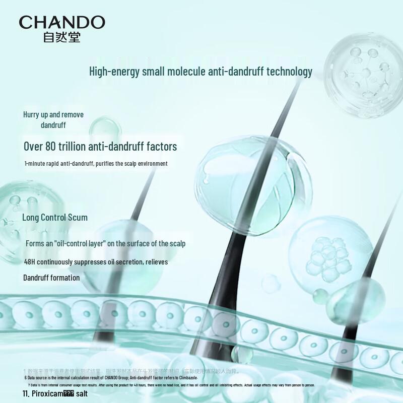 CHANDO Шампунь против перхоти и для облегчения зуда