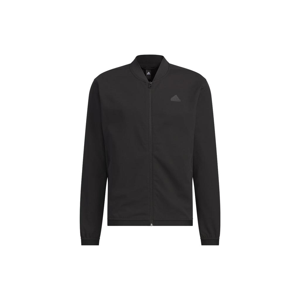 Adidas Jackets Men's Black Baseball Collar Moderate IS4957