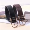 Универсальный ремень с пряжкой-пином, роскошный брендовый пояс, модный деловой ремень для отдыха