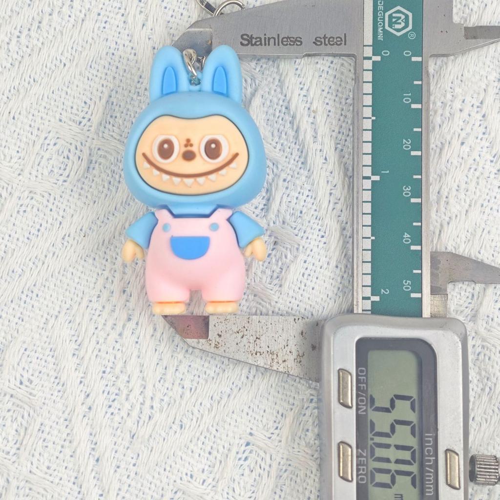 Creative Cartoon Labfabric Keychain Cute Doll Car Pendant Keychain Gift Bag Pendant