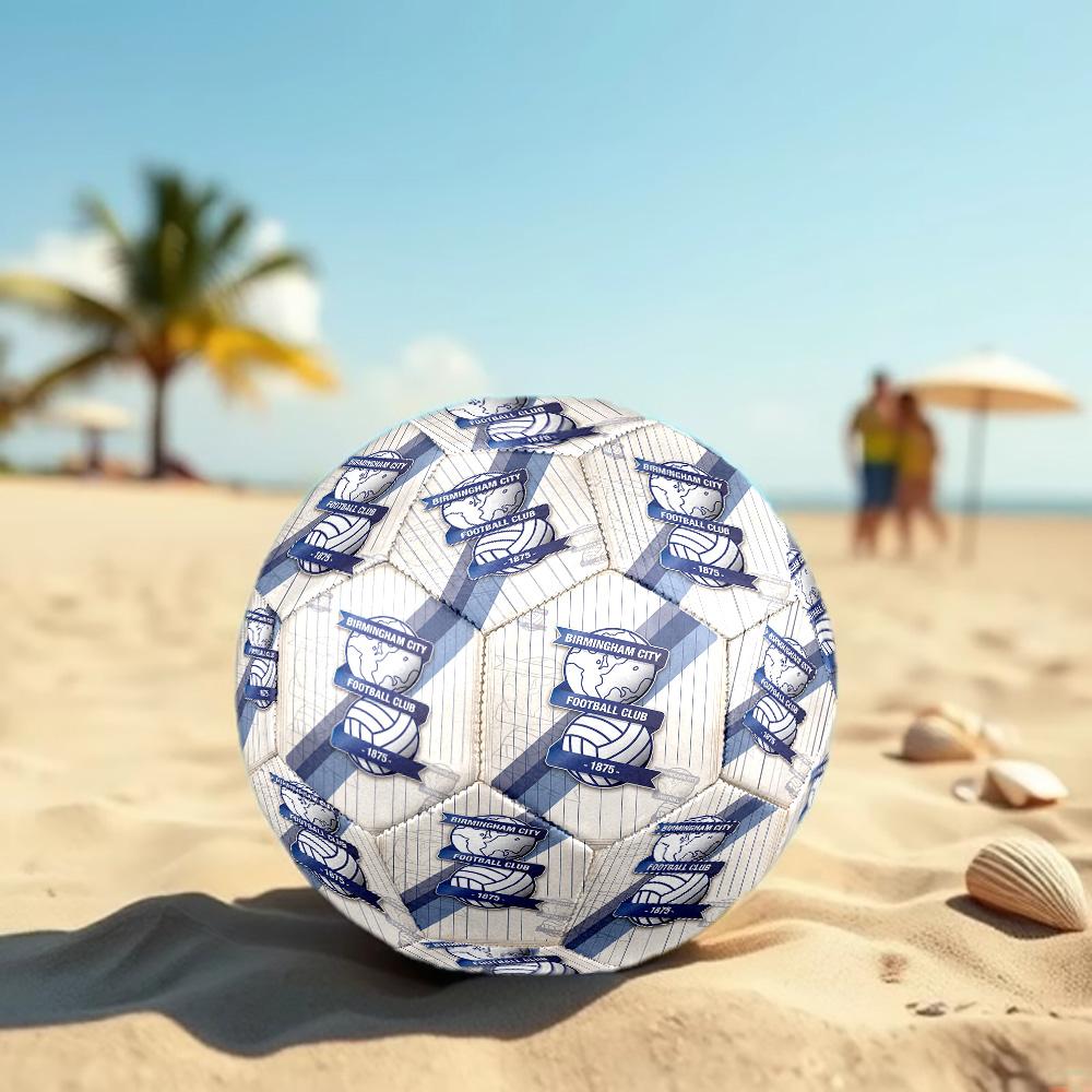 Birmingham City Size 5 Football High Elastic Soccer Ball For Outdoor Competition Daily Training Play