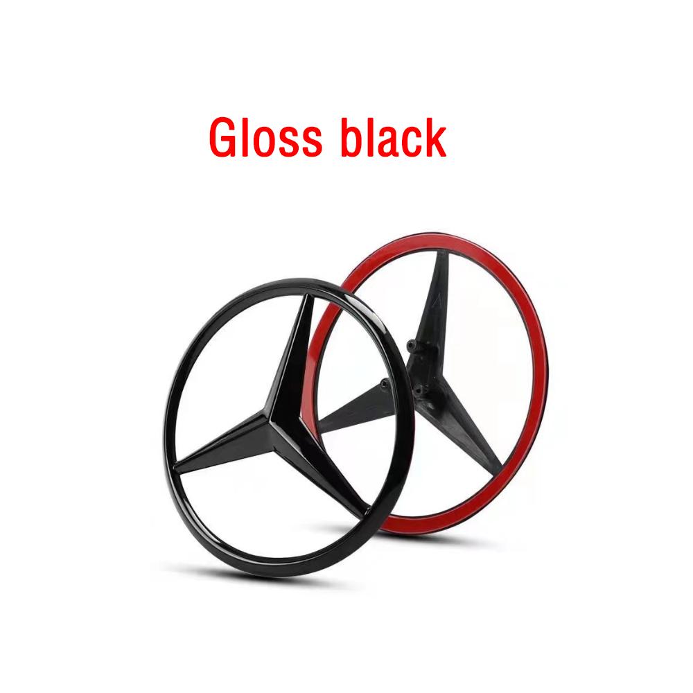 Car Back Hood Emblem For Mercedes Benz W204 Class C 08-14 W205 Class C 15-21 Rear Trunk Logo Modification A204 A205 Accessorie