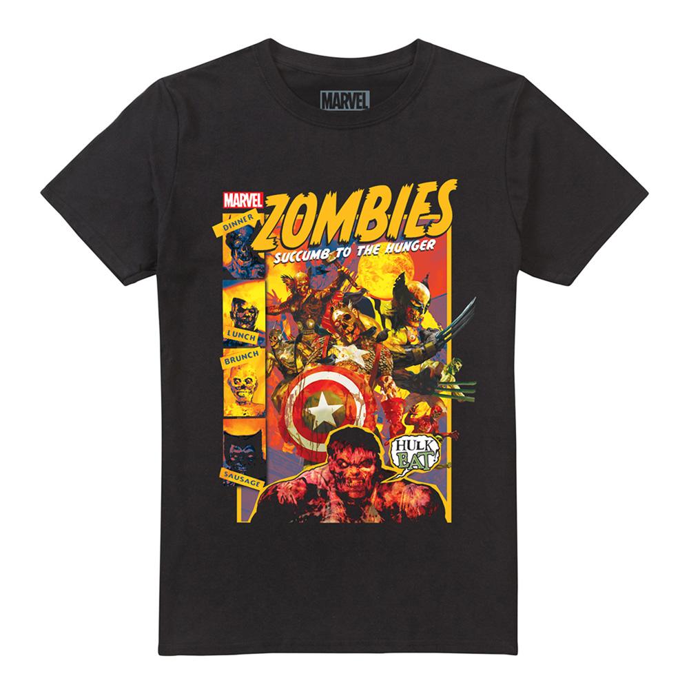 Мужская футболка Marvel Zombies The Hunger с обложкой комикса