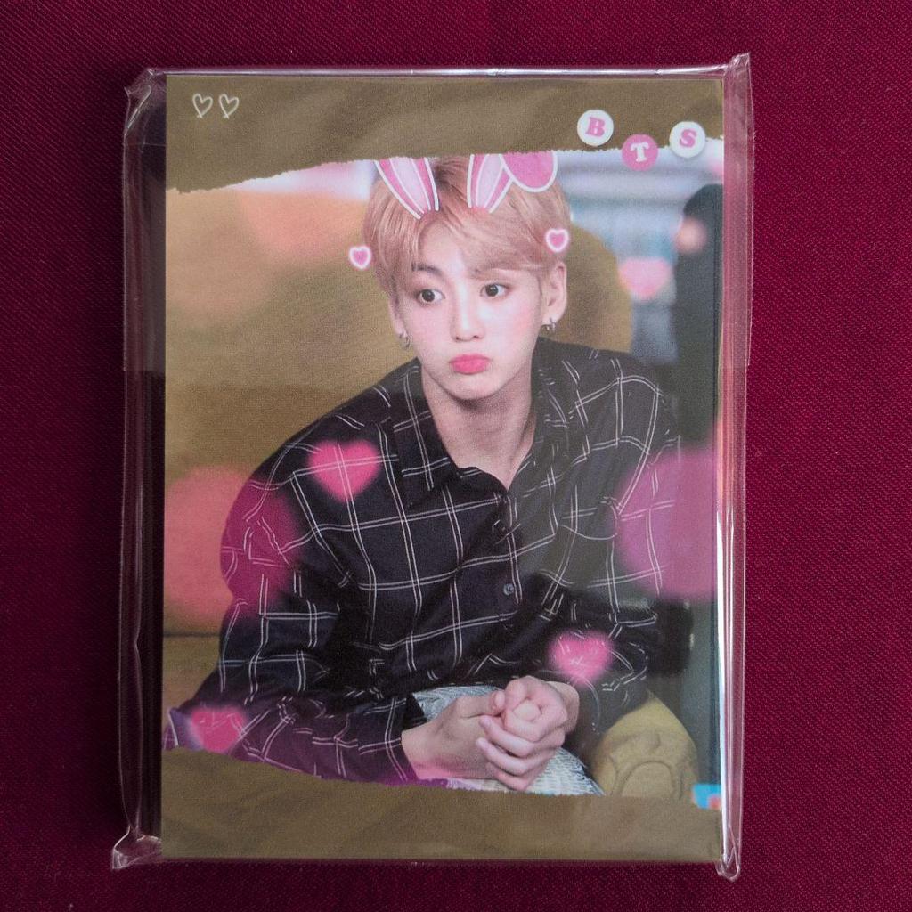 [USED] BTS Large Notepad Jungkook Korean Maker 5-2