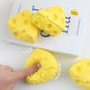 Sticky Cheese Squeeze Toy Slow Rebound Pinch Decompression Vent Antistress Simulation Corn Toy Squishy Slow Rising