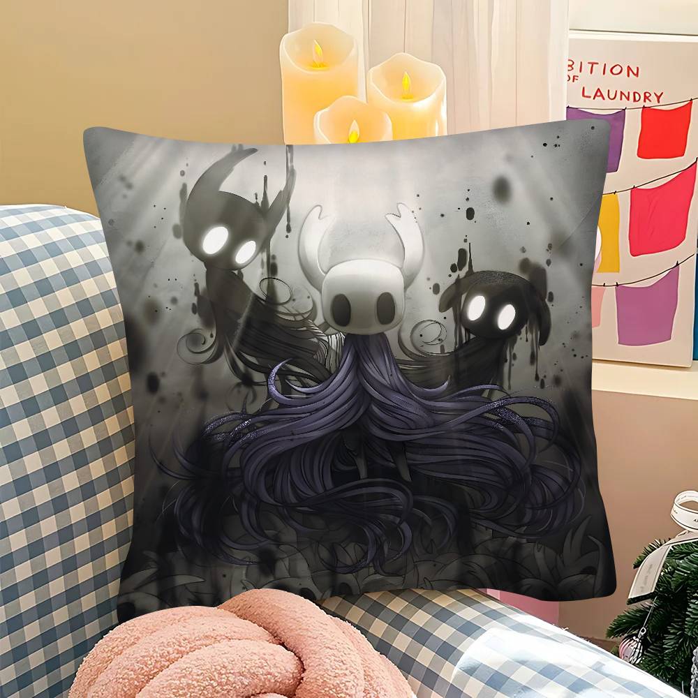 Игра Hollow Knight Карта Игровой Наволочка Квадратная Подушка Спальня Диван Досуг Комфорт Подушка Автомобиль Гостиная Домашний Декор