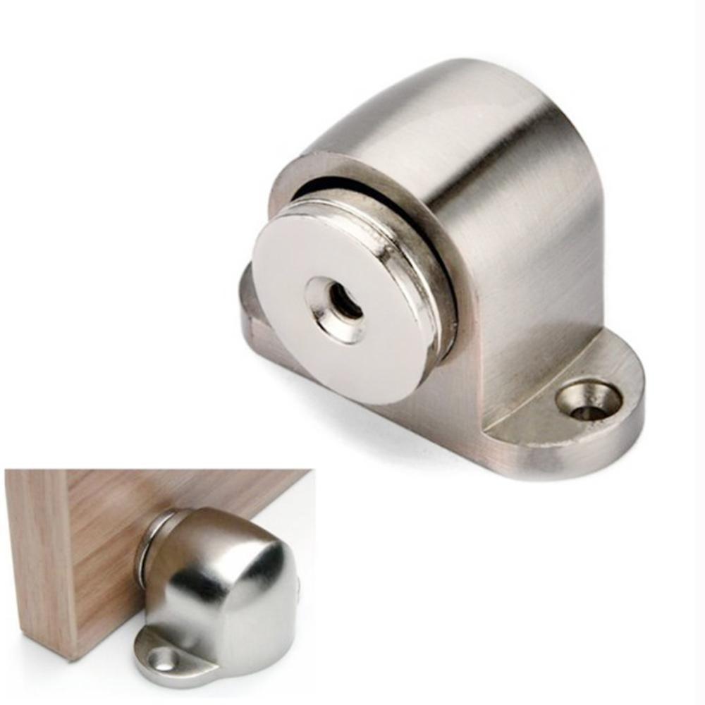 Satin Nickel Powerful Zinc Zinc Zinc Alloy Casting Door Stopper Magnetic Door Holders Door Stop